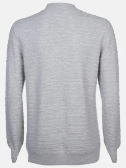 Herren Tom Tailor Herren Strickpullover mit Stehkragen