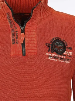 Herren Southern Territory Herren Stricktroyer mit Stickerei-Applikation