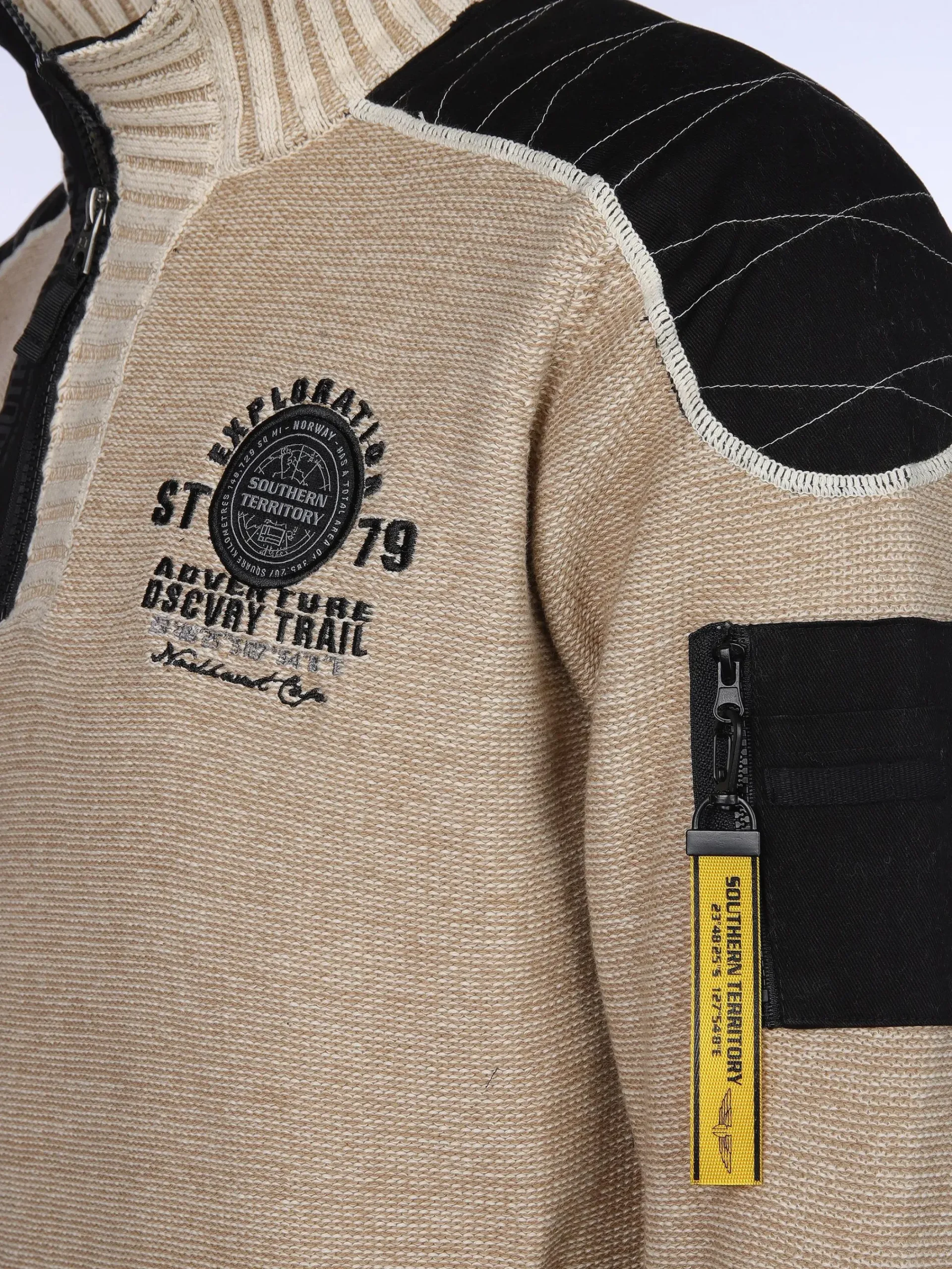 Herren Southern Territory Herren Stricktroyer mit Stickerei