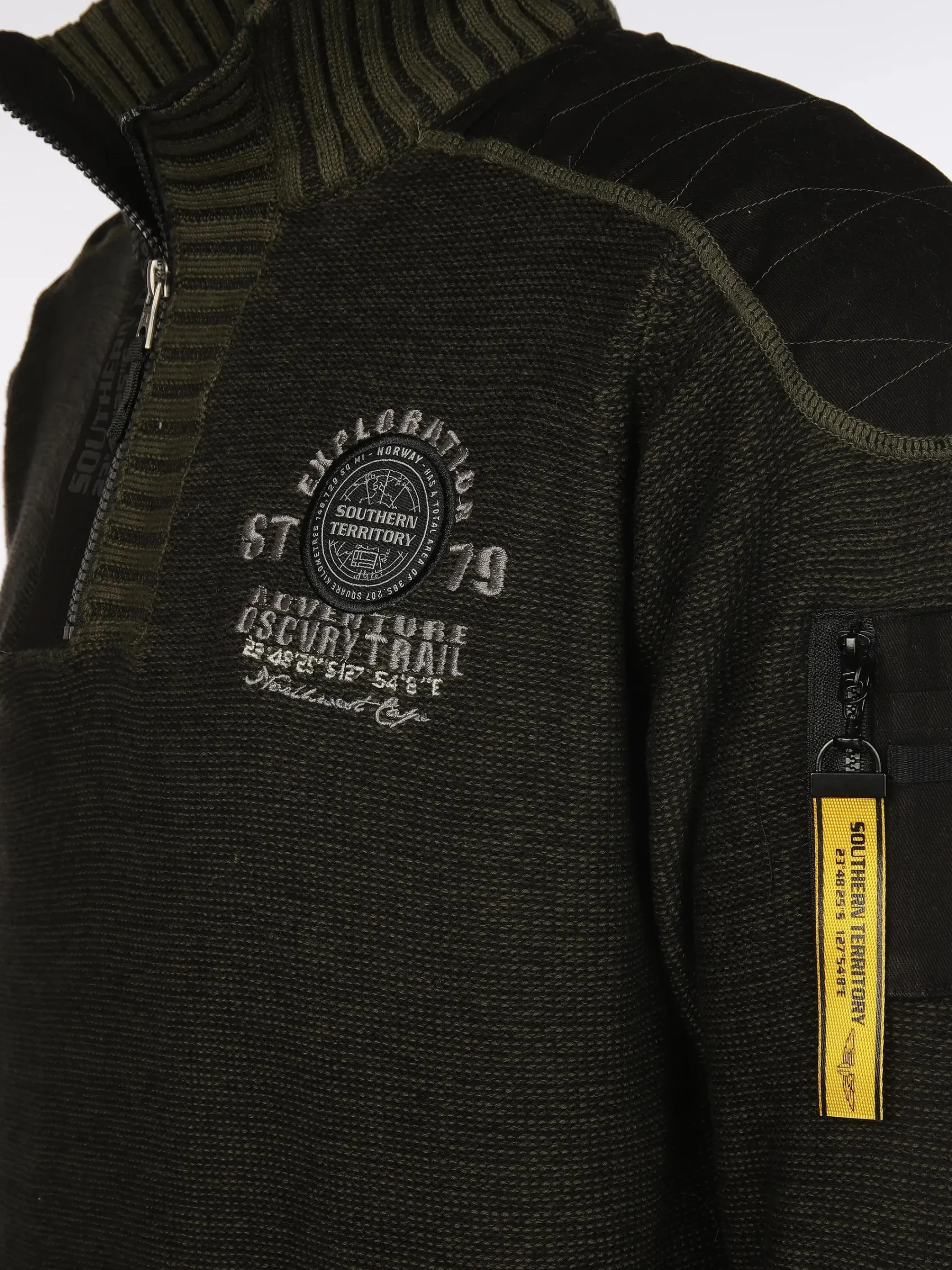 Herren Southern Territory Herren Stricktroyer mit Stickerei