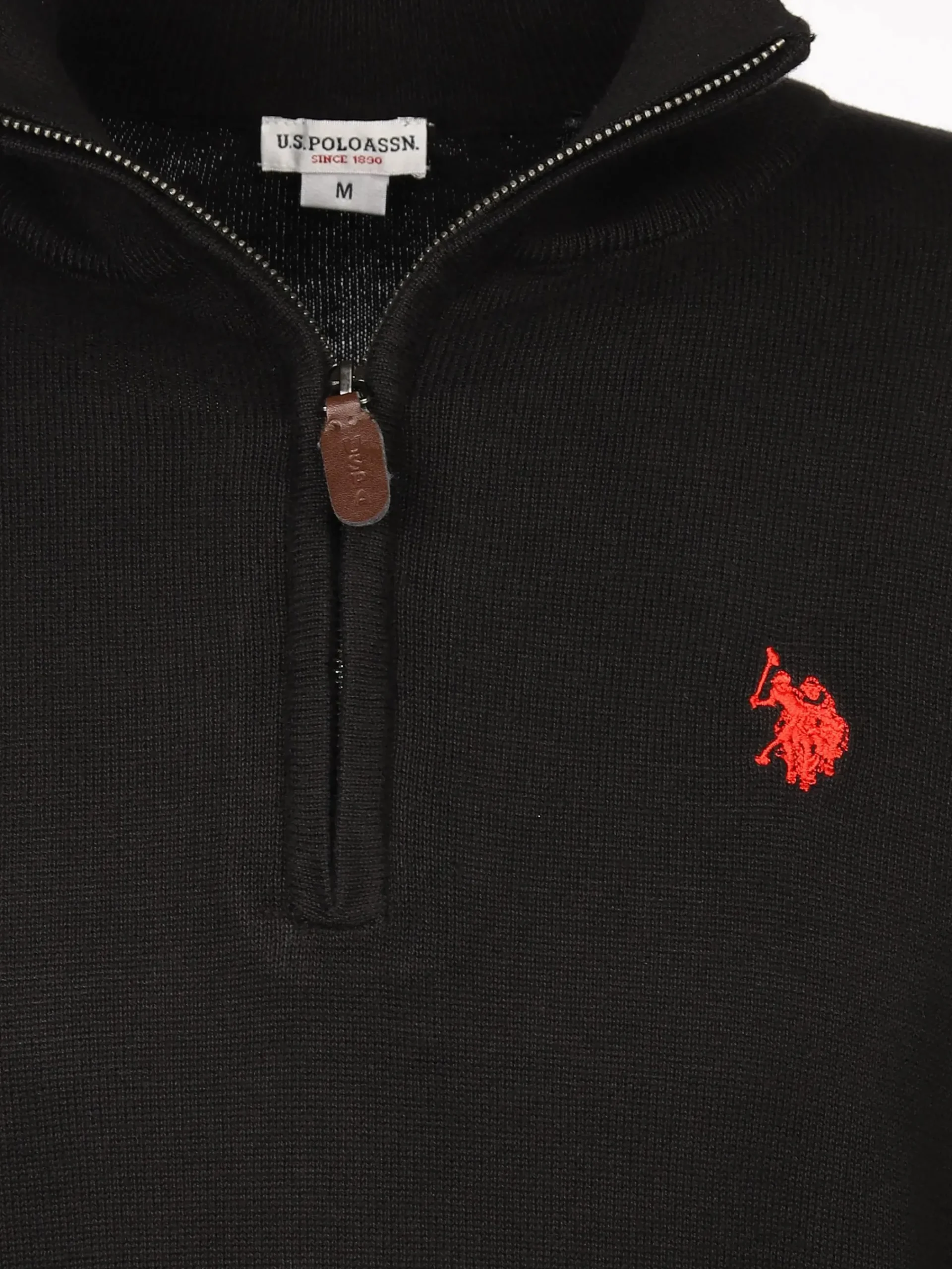 Herren U.S. Polo Assn. Herren Stricktroyer mit Stickerei