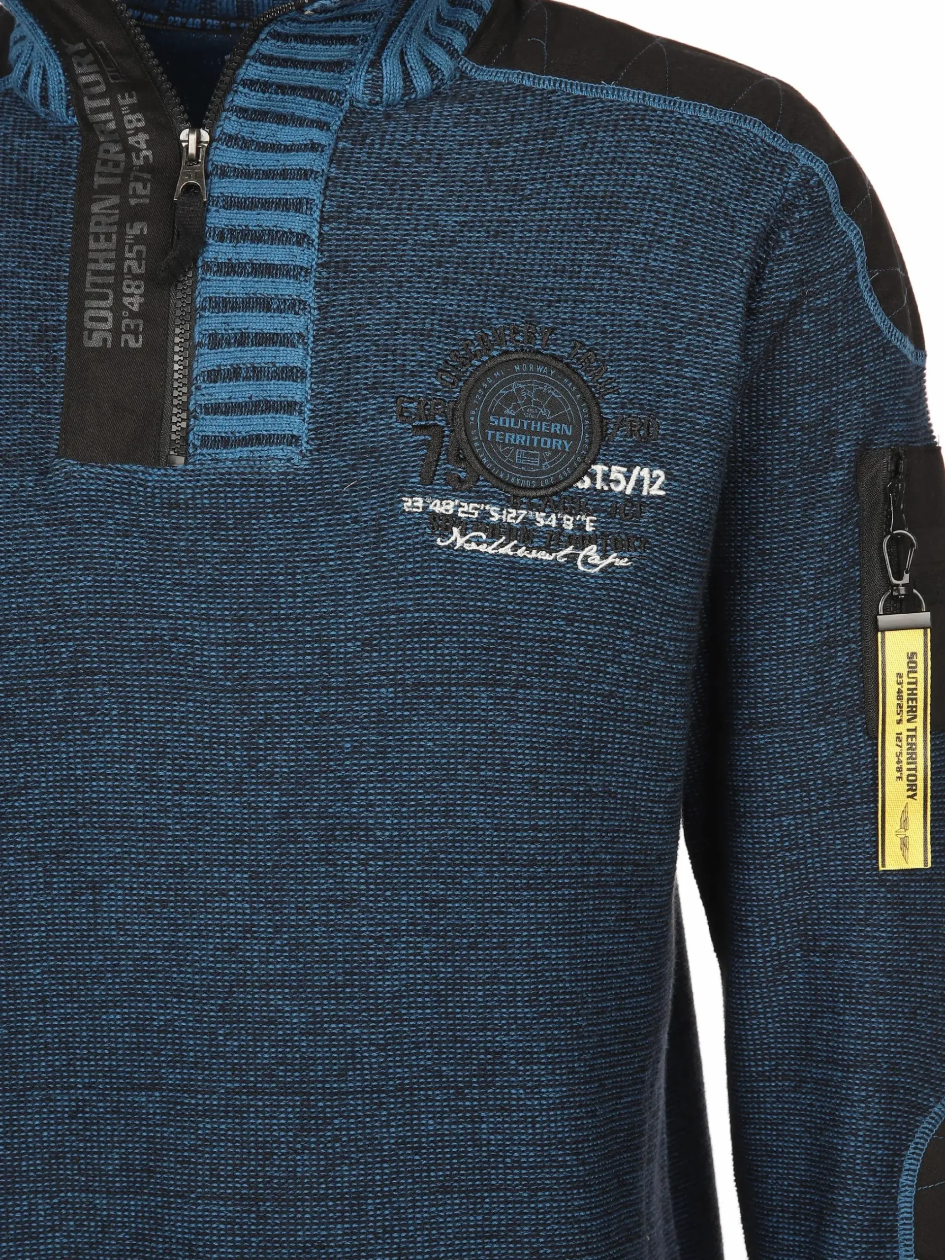 Herren Southern Territory Herren Stricktroyer mit vielen Details