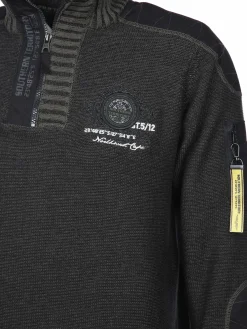 Herren Southern Territory Herren Stricktroyer mit vielen Details