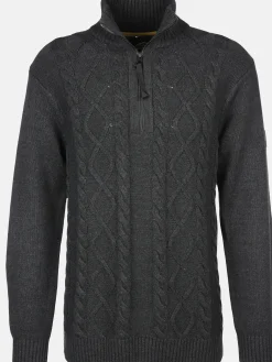 Herren Jim Spencer Herren Stricktroyer mit Zopfmuster