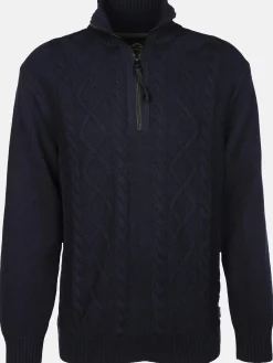 Herren Jim Spencer Herren Stricktroyer mit Zopfmuster