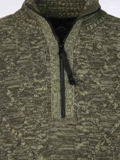 Herren Jim Spencer Herren Stricktroyer mit Zopfmuster