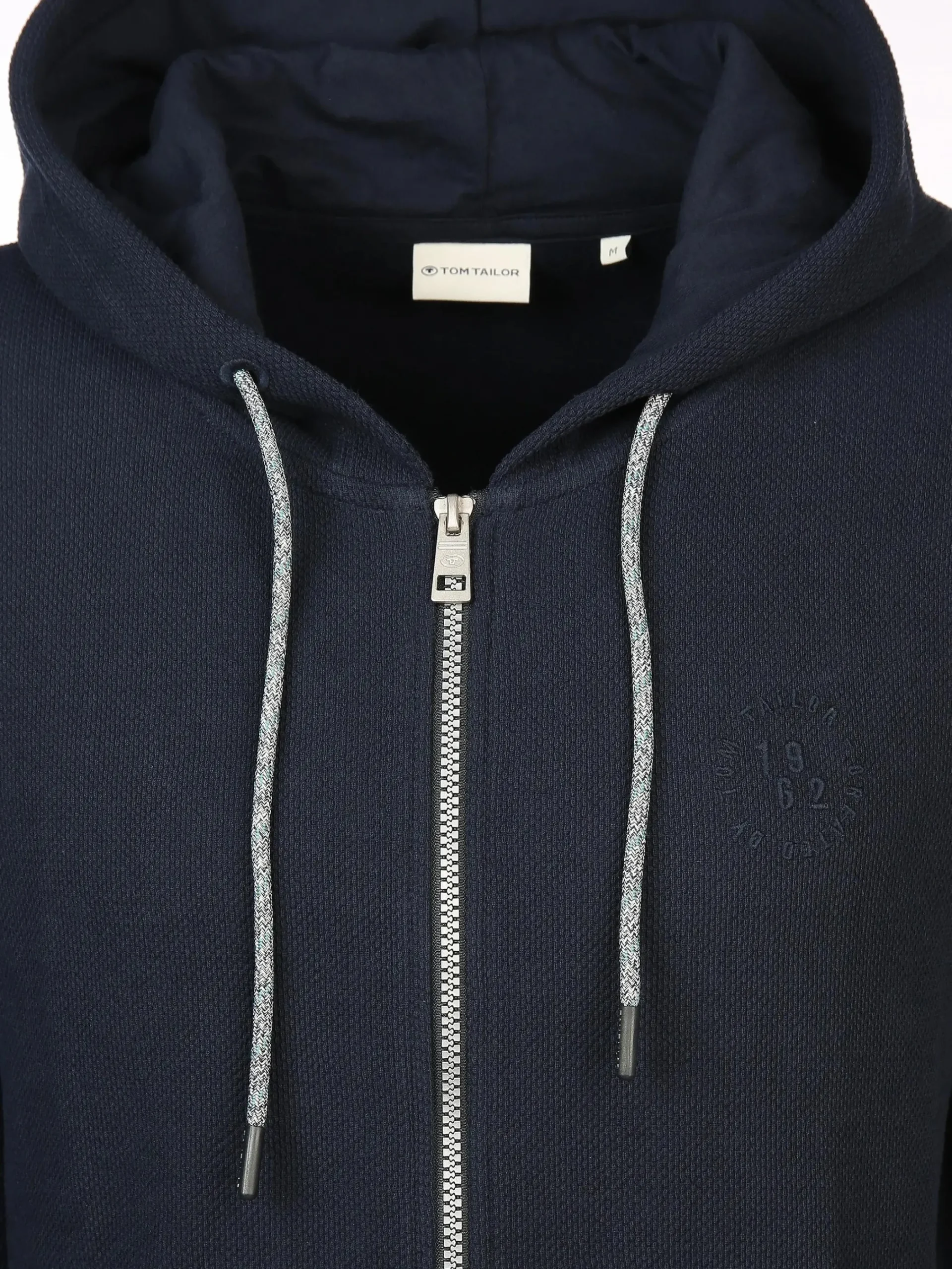 Herren Tom Tailor Herren Strukturjacke mit Kapuze