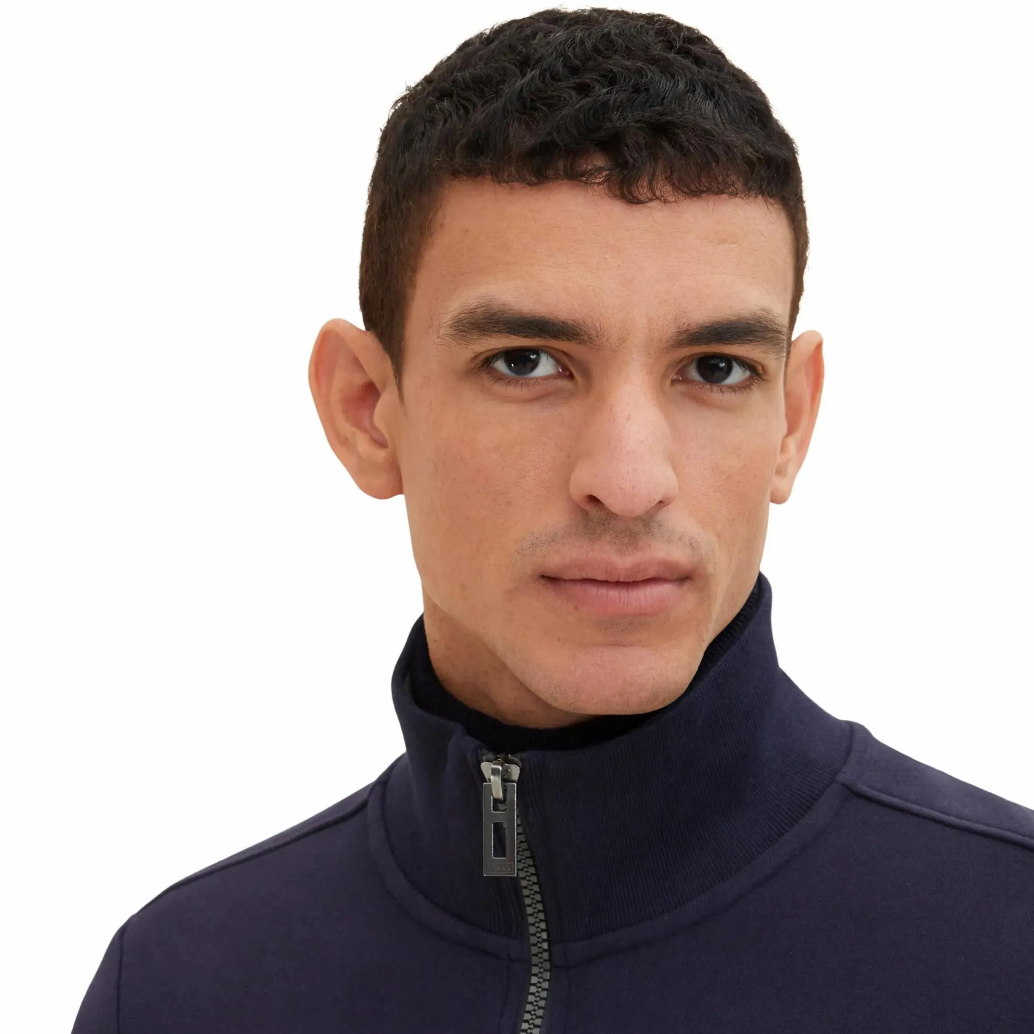 Herren Tom Tailor Herren Sweatjacke in Troyerform