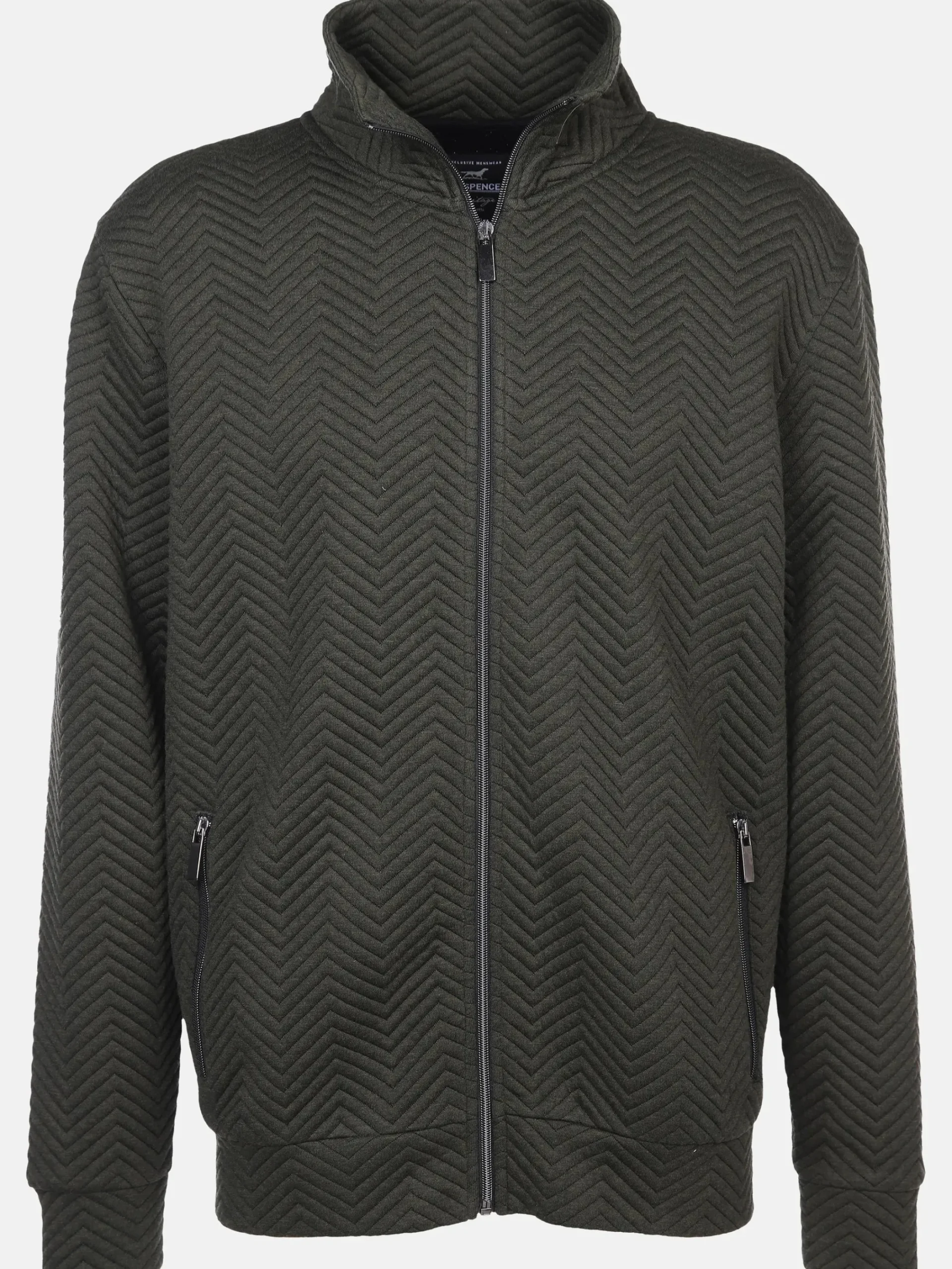 Herren Jim Spencer Herren Sweatjacke mit schöner Struktur