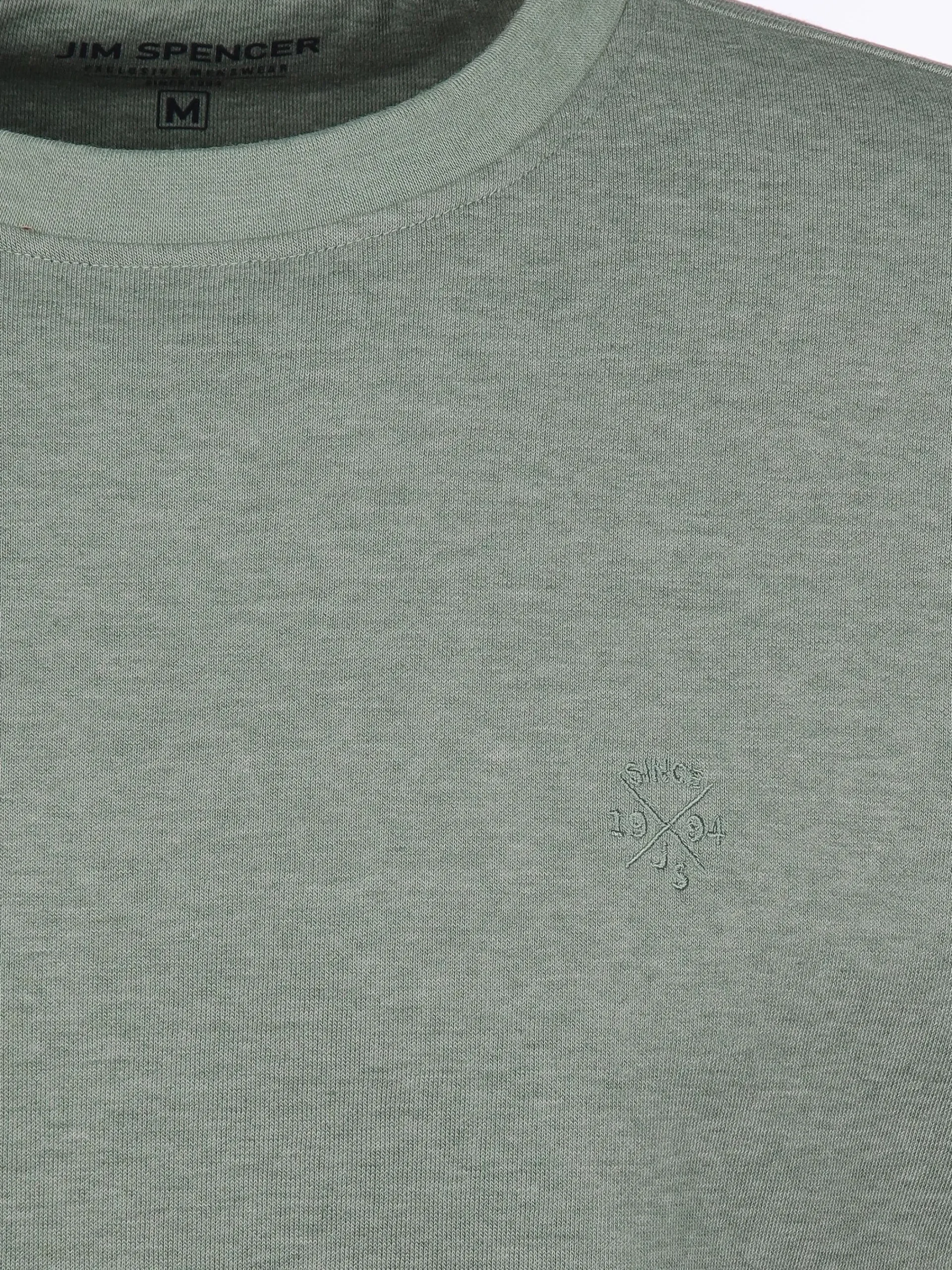 Herren Jim Spencer Herren Sweatshirt in melierter Optik