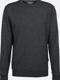 Herren Jim Spencer Herren Sweatshirt in melierter Optik