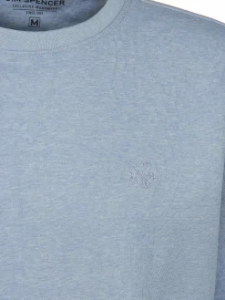 Herren Jim Spencer Herren Sweatshirt in melierter Optik