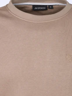 Herren Jim Spencer Herren Sweatshirt in melierter Optik