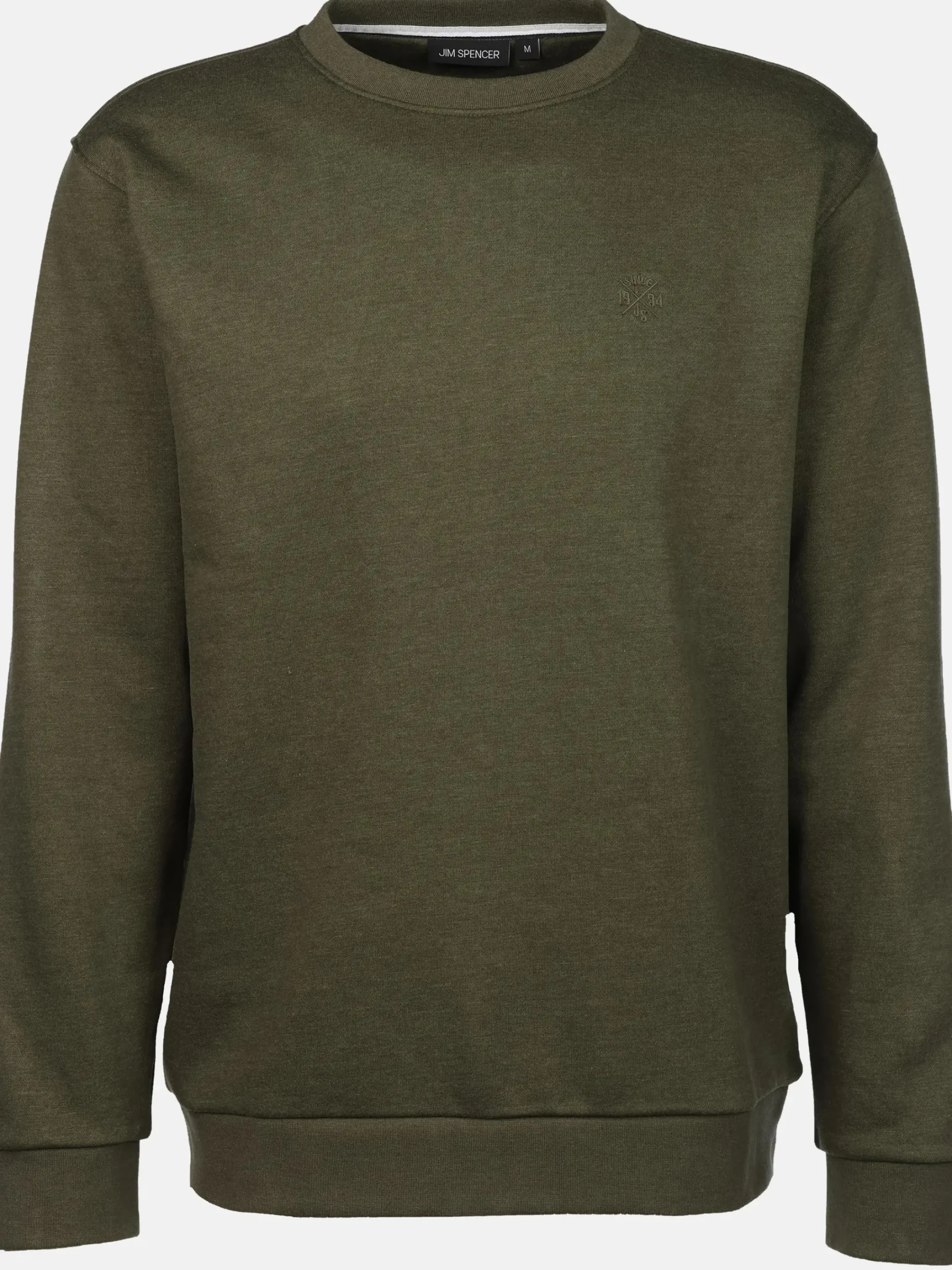 Herren Jim Spencer Herren Sweatshirt in melierter Optik