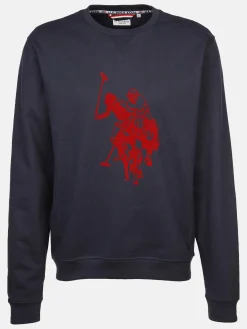Herren U.S. Polo Assn. Herren Sweatshirt mit Frontprint