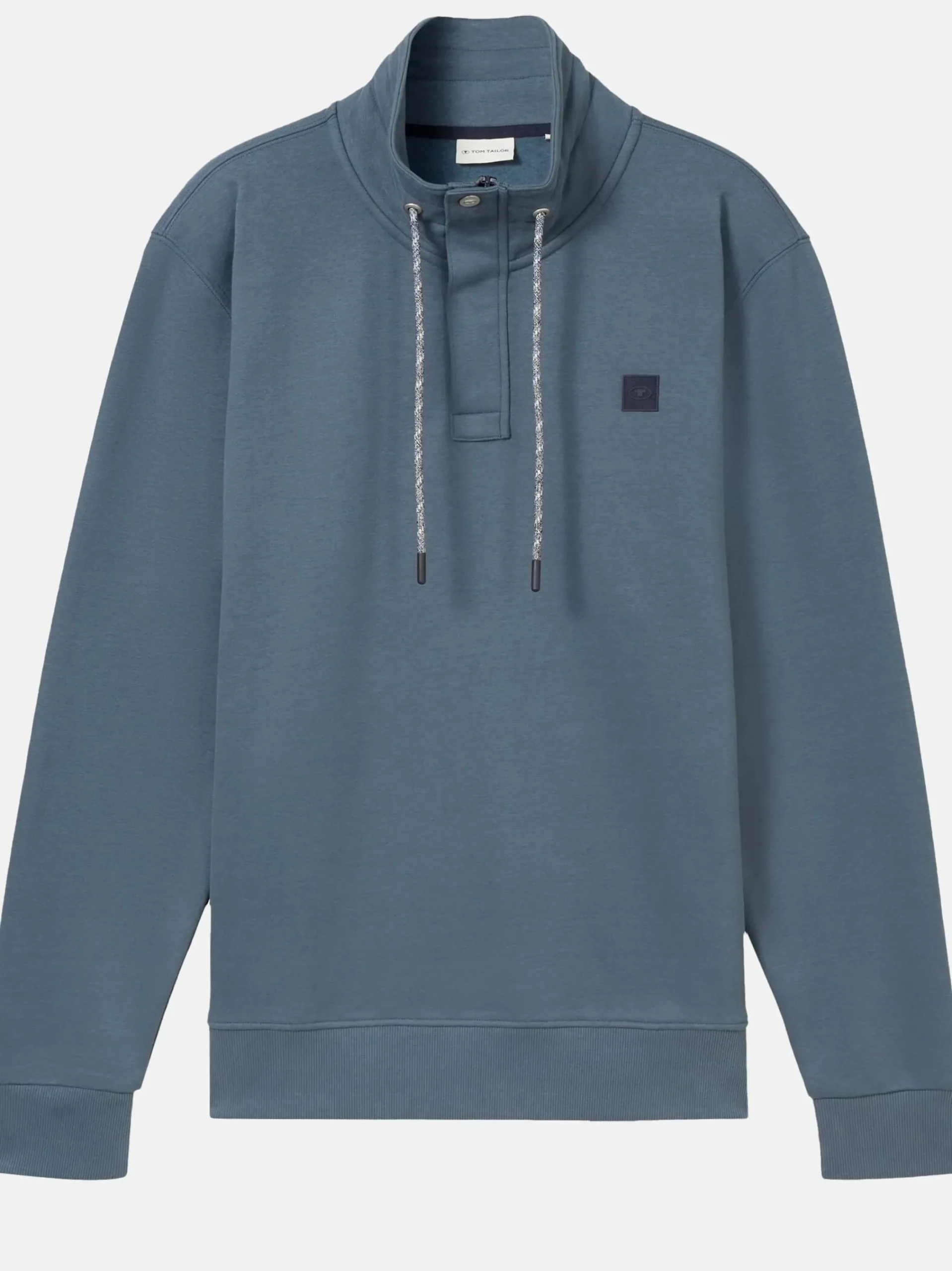 Herren Tom Tailor Herren Sweatshirt mit Stehkragen