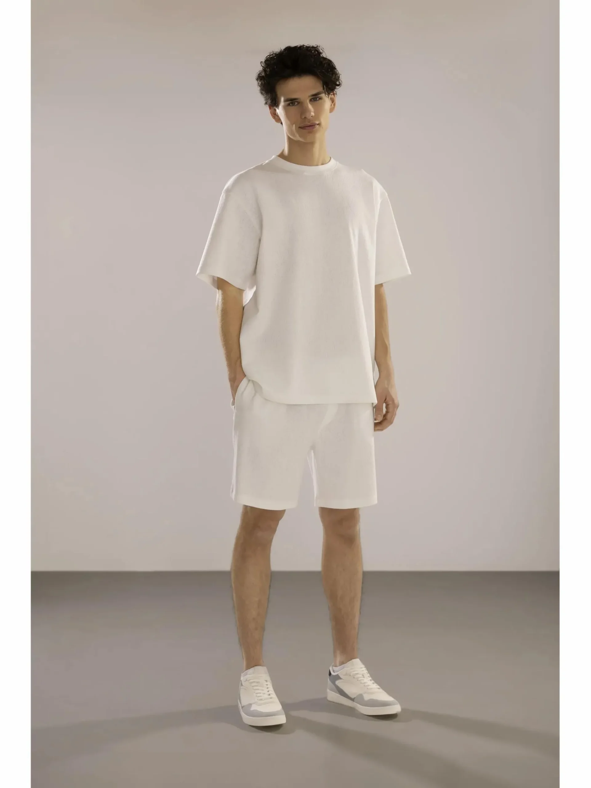 Herren IX-O Herren Sweatshorts unifarben