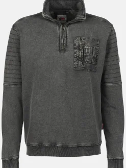 Herren Southern Territory Herren Sweattroyer in used Optik