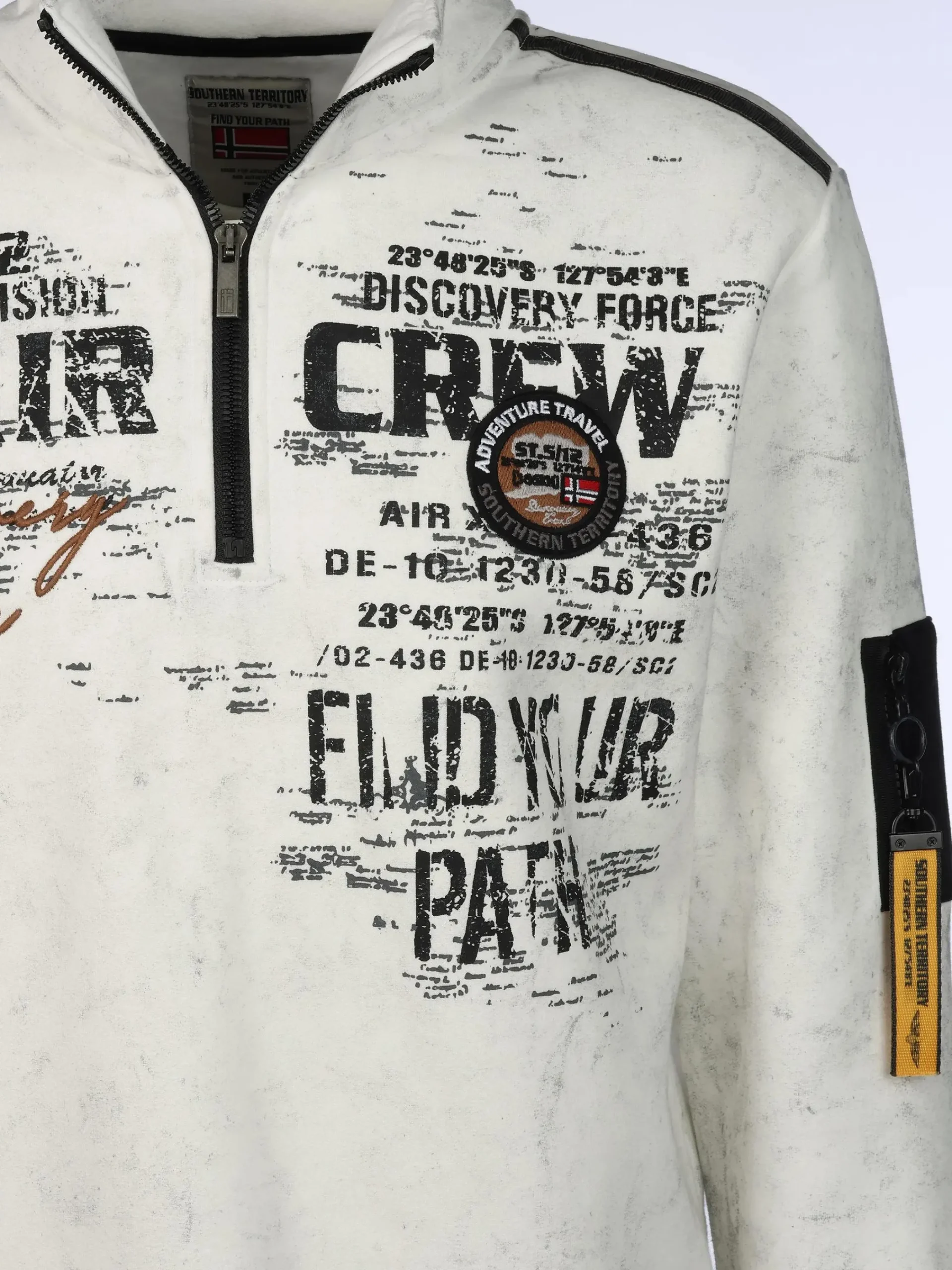 Herren Southern Territory Herren Sweattroyer mit Print