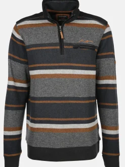 Herren Jim Spencer Herren Sweattroyer mit Streifen