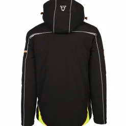 Herren Worker Herren Thermo Arbeitsjacke mit Neondetails