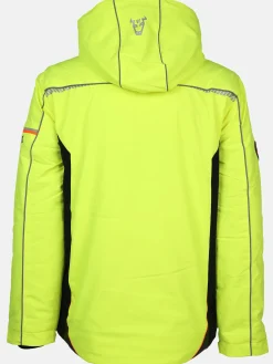 Herren Worker Herren Thermo Arbeitsjacke mit Neondetails