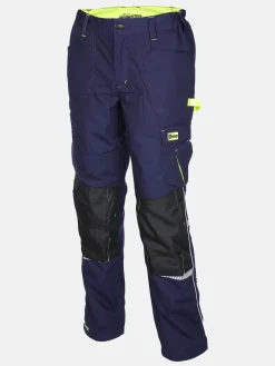 Herren Worker Herren Thermoarbeitshose mit Neondetails