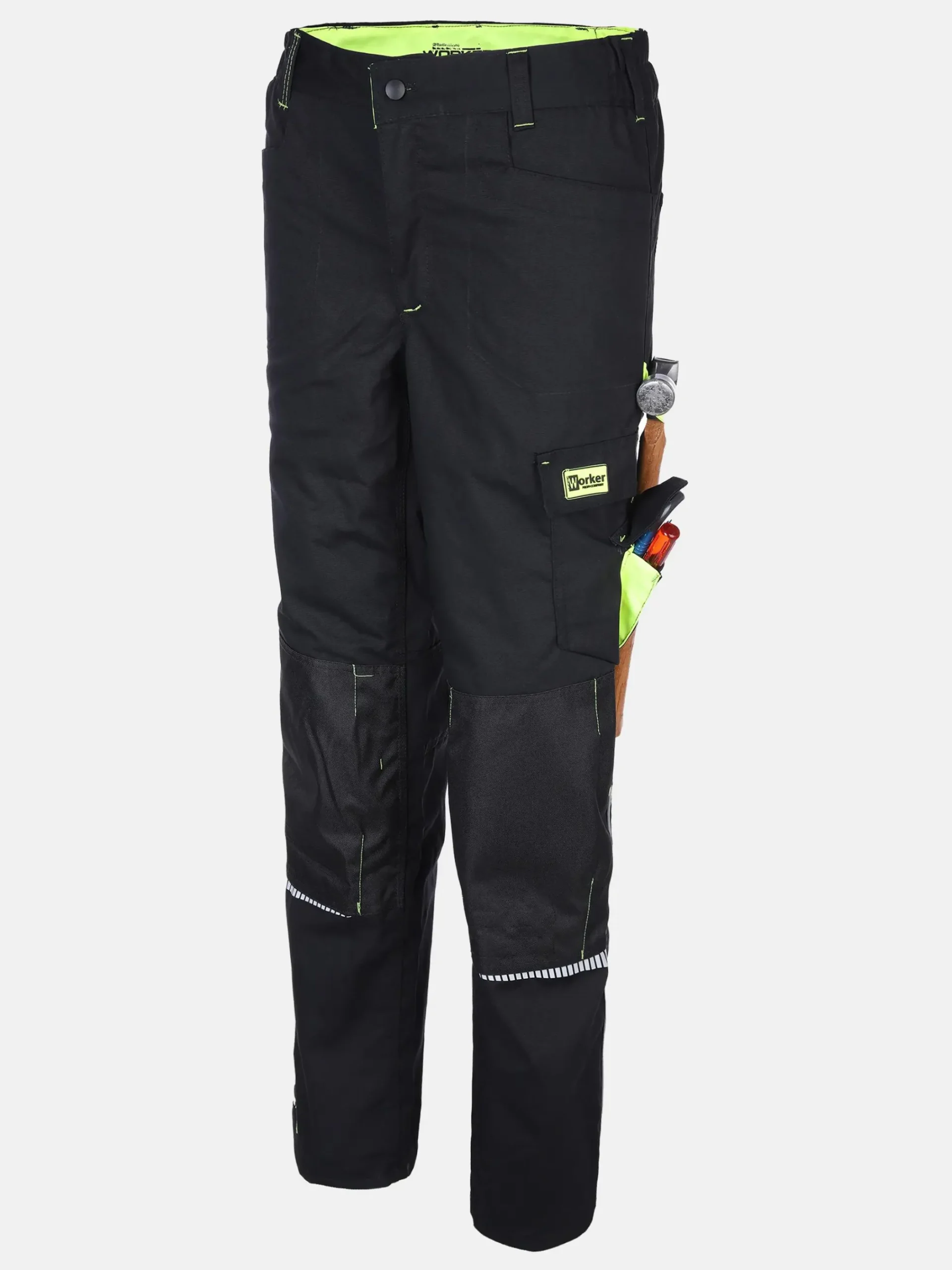 Herren Worker Herren Thermoarbeitshose mit Neondetails