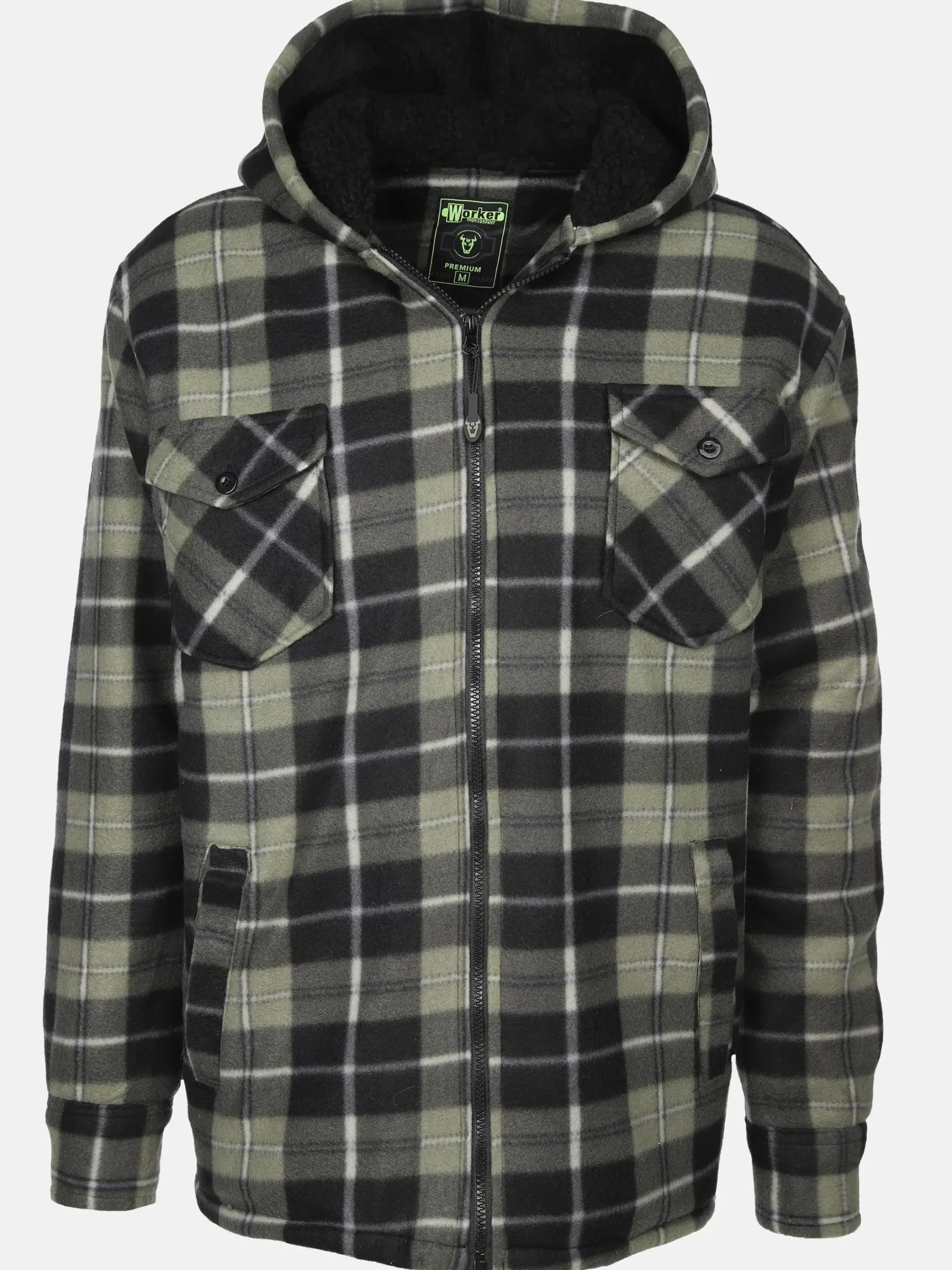 Herren Worker Herren Thermohemd mit Kapuze