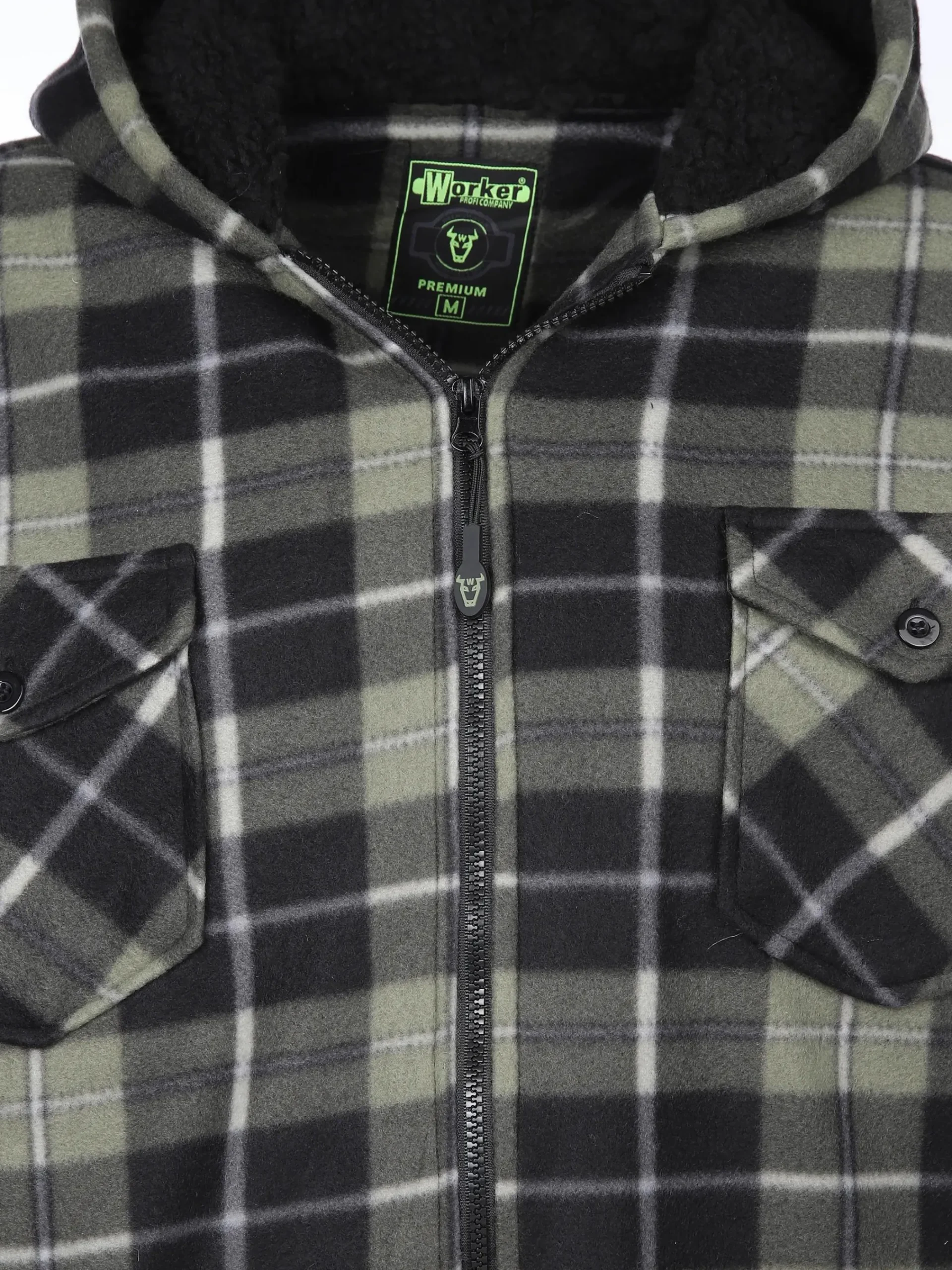 Herren Worker Herren Thermohemd mit Kapuze