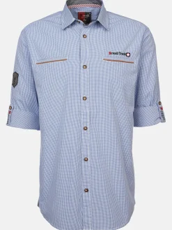 Herren Brandl Tracht Herren Trachtenhemd im Karostyle