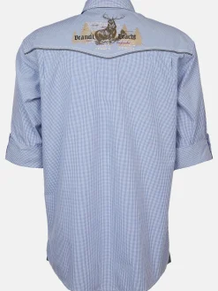 Herren Brandl Tracht Herren Trachtenhemd im Karostyle