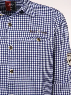 Herren Brandl Tracht Herren Trachtenhemd mit Stickerei