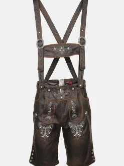 Herren Brandl Tracht Herren Trachtenshorts in Lederoptik