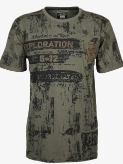 Herren Southern Territory Herren T-Shirt mit Alloverprint und Stickerei