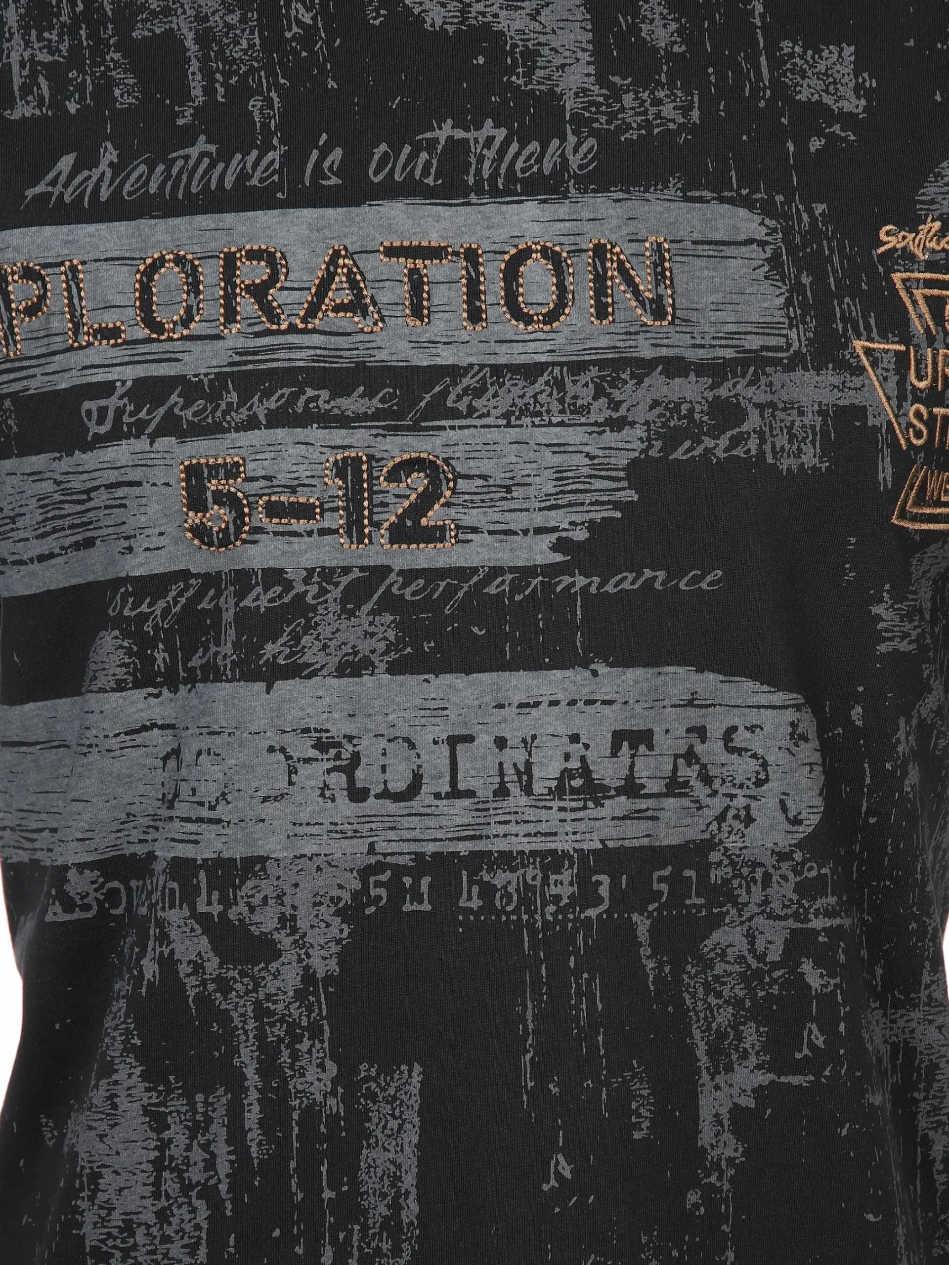 Herren Southern Territory Herren T-Shirt mit Alloverprint und Stickerei