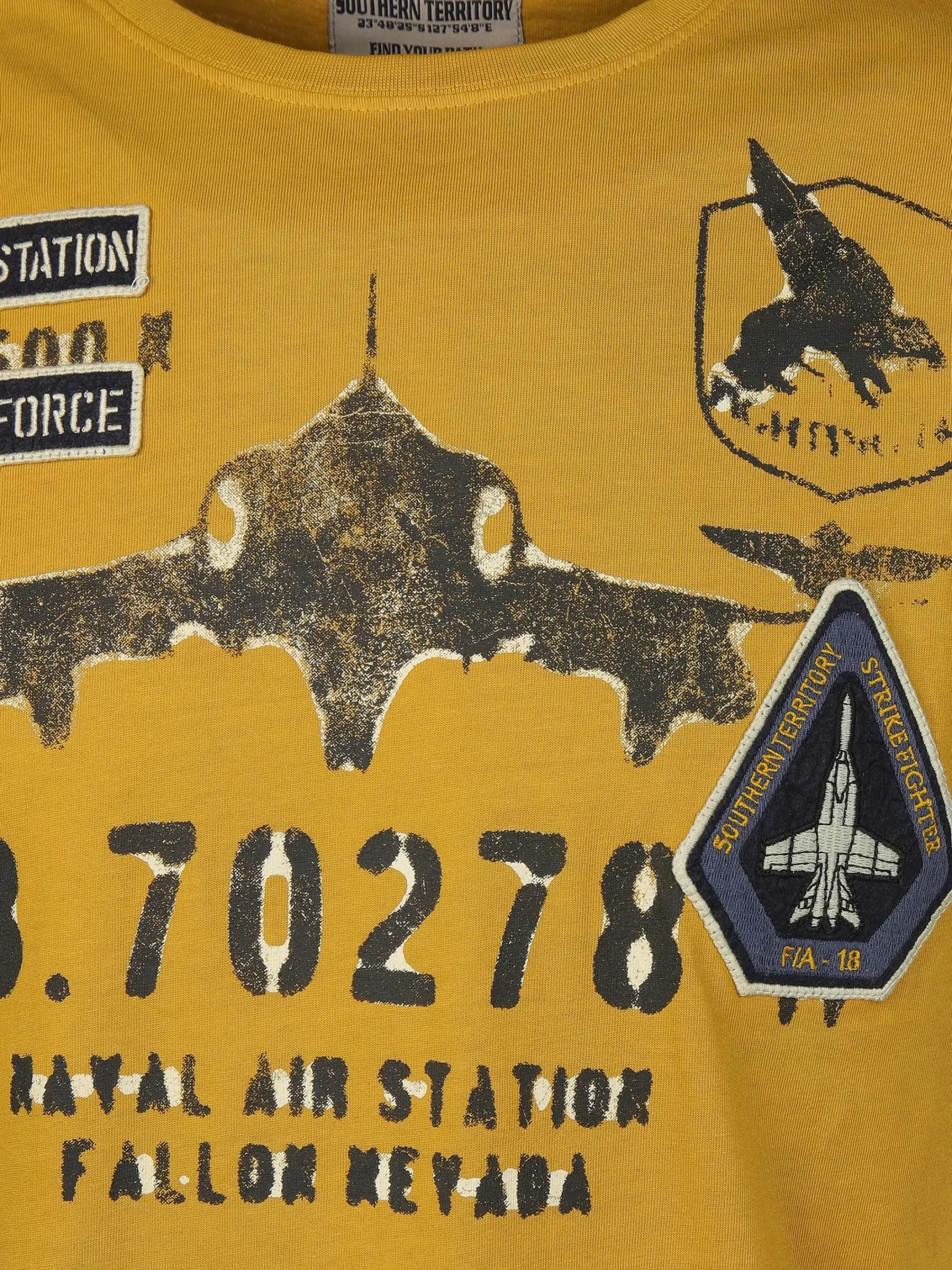 Herren Southern Territory Herren T-Shirt mit auffälligem Print