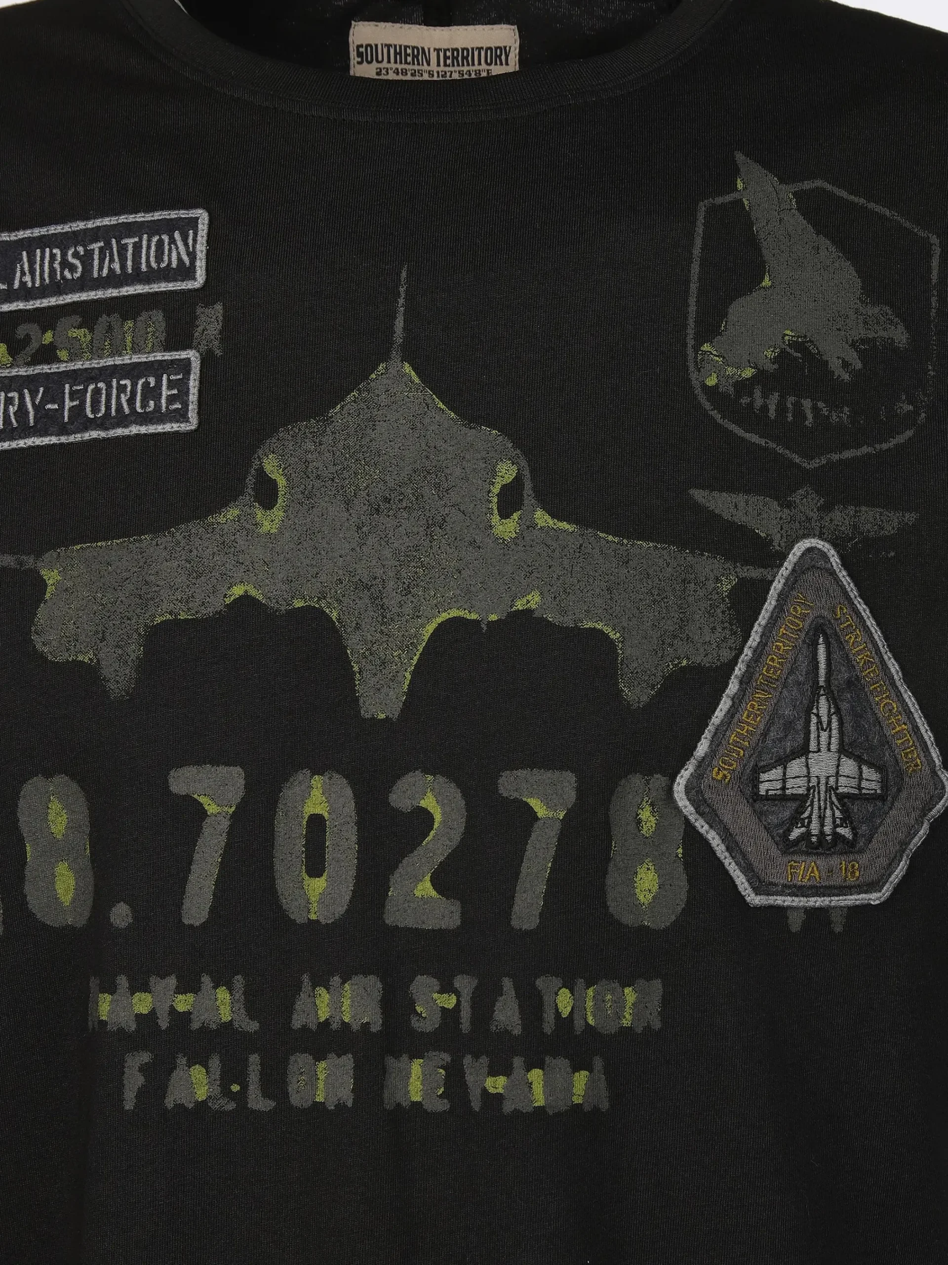 Herren Southern Territory Herren T-Shirt mit auffälligem Print