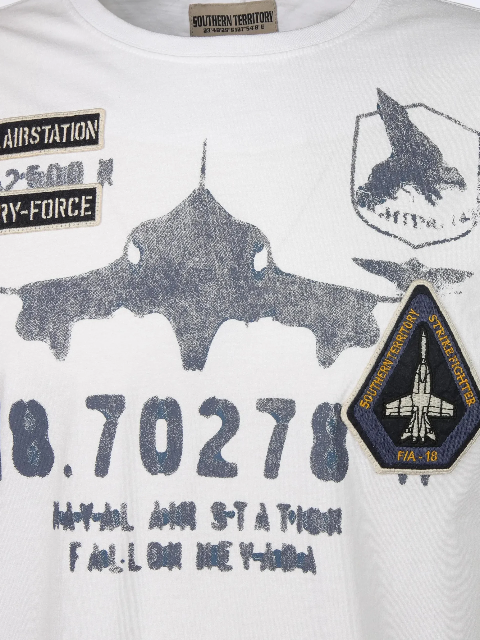 Herren Southern Territory Herren T-Shirt mit auffälligem Print