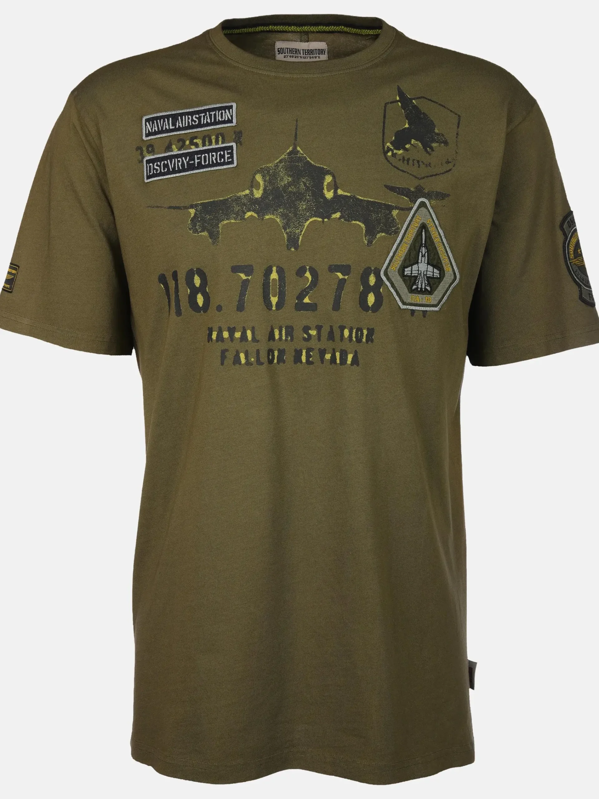 Herren Southern Territory Herren T-Shirt mit auffälligem Print