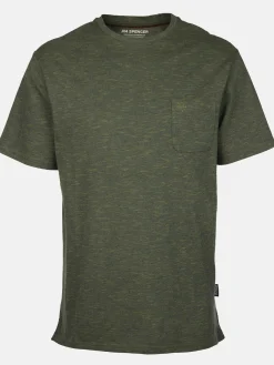 Herren Jim Spencer Herren T-Shirt mit Brusttasche