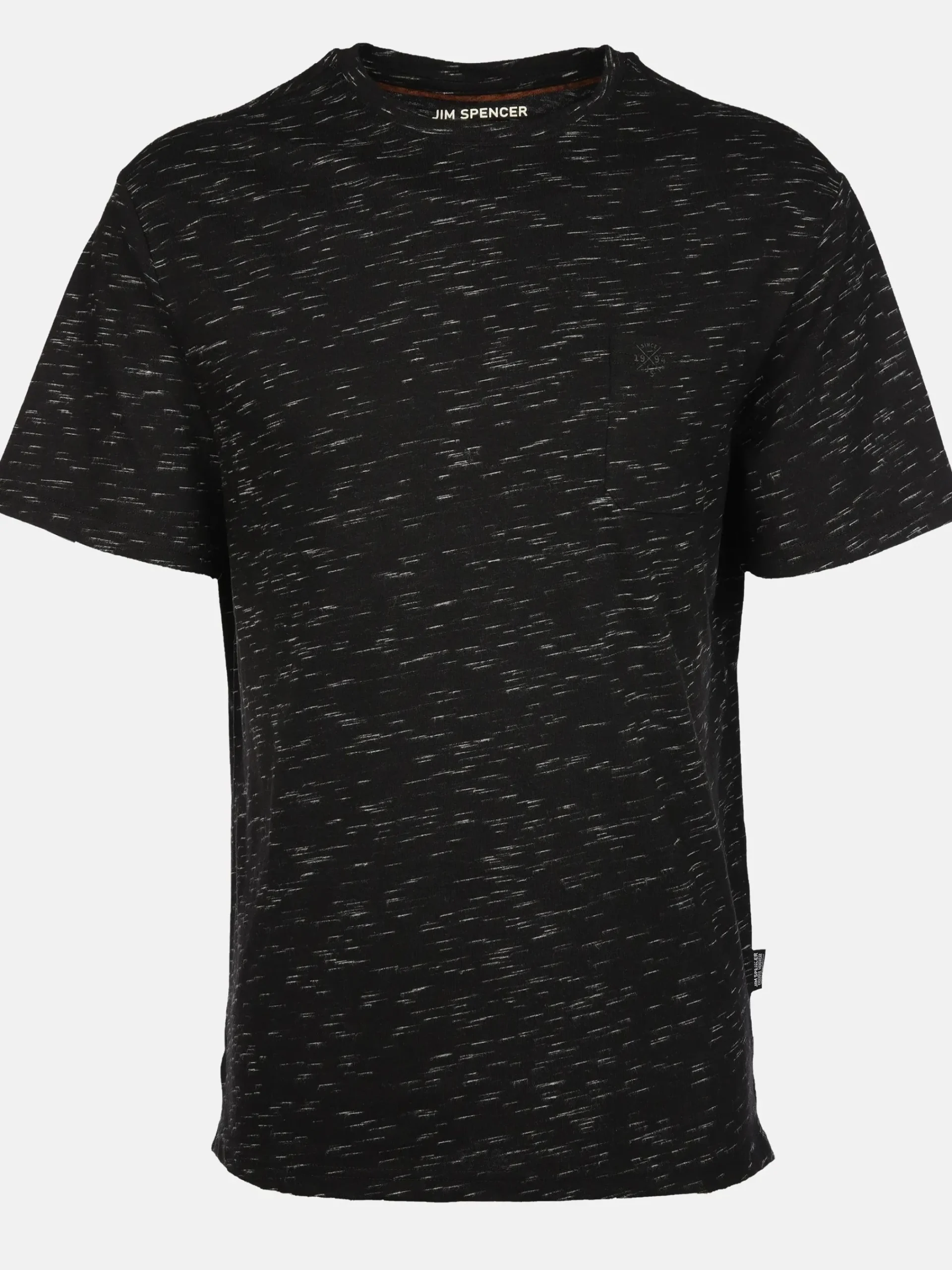 Herren Jim Spencer Herren T-Shirt mit Brusttasche