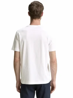 Herren Tom Tailor Herren T-Shirt mit Frontlogoprint