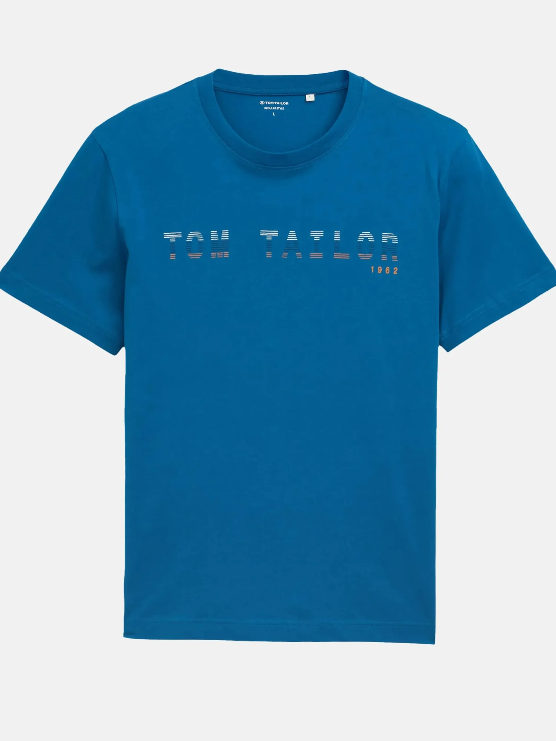 Herren Tom Tailor Herren T-Shirt mit Frontlogoprint