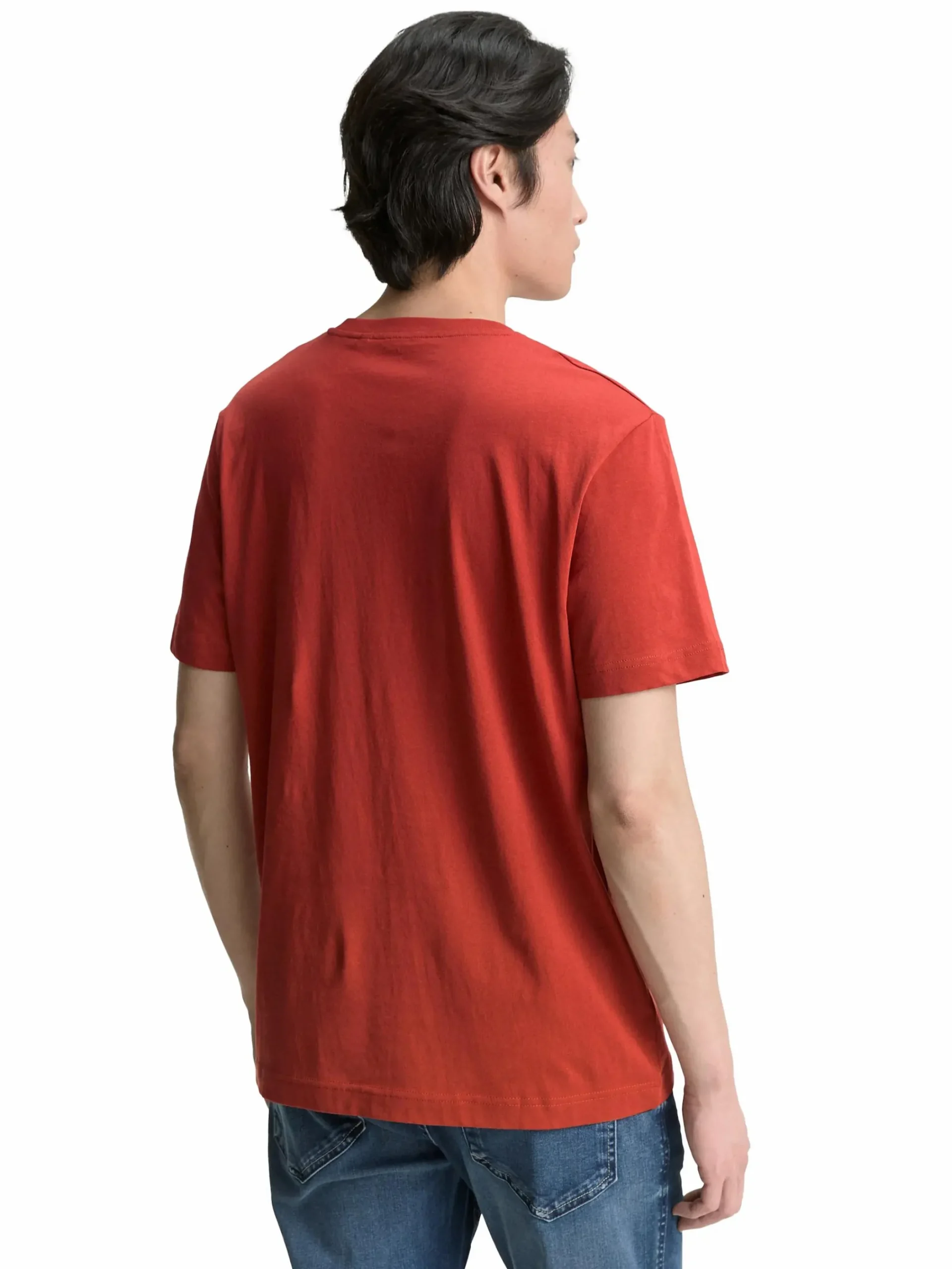 Herren Tom Tailor Herren T-Shirt mit Frontlogoprint