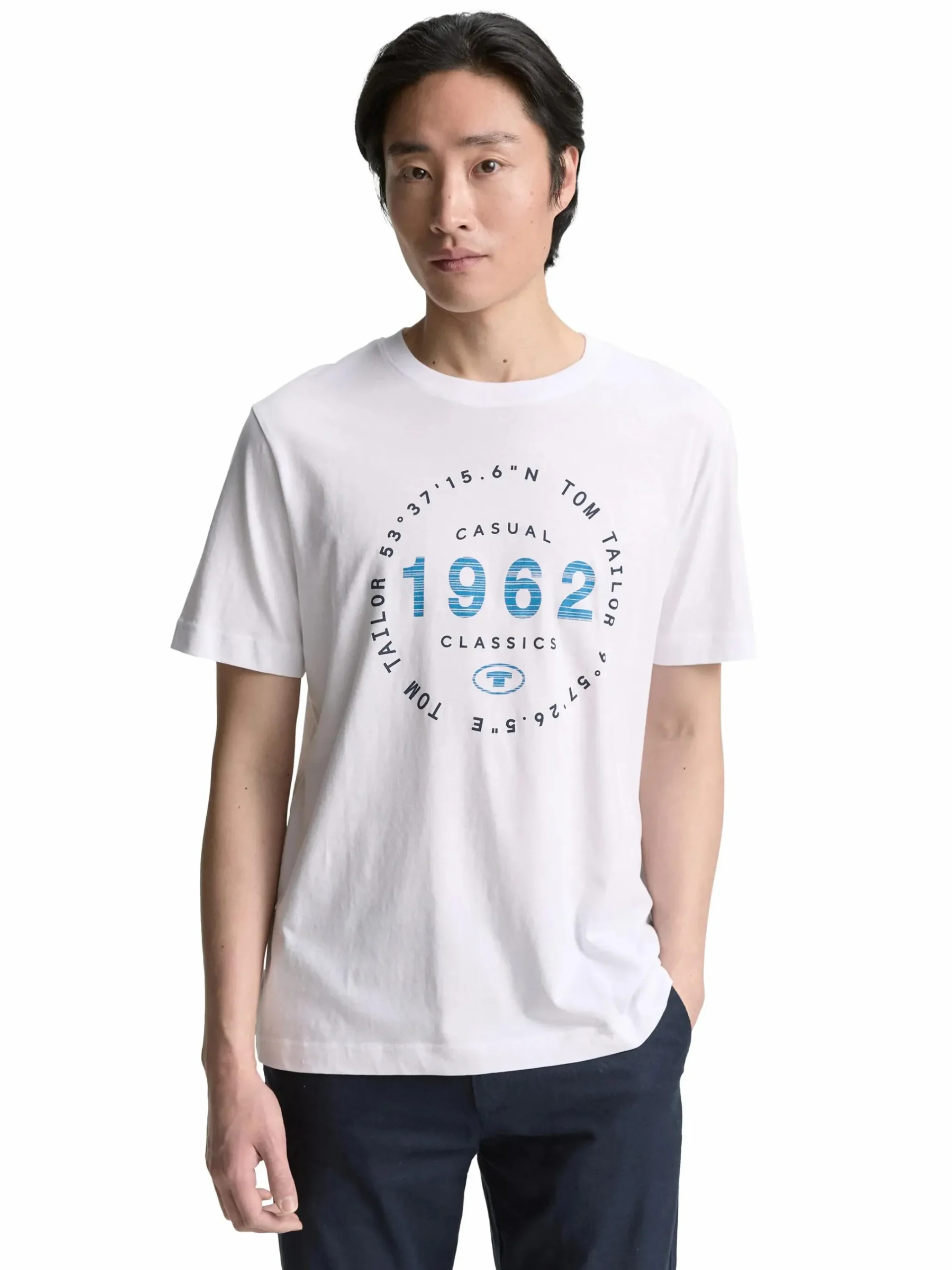 Herren Tom Tailor Herren T-Shirt mit Frontprint