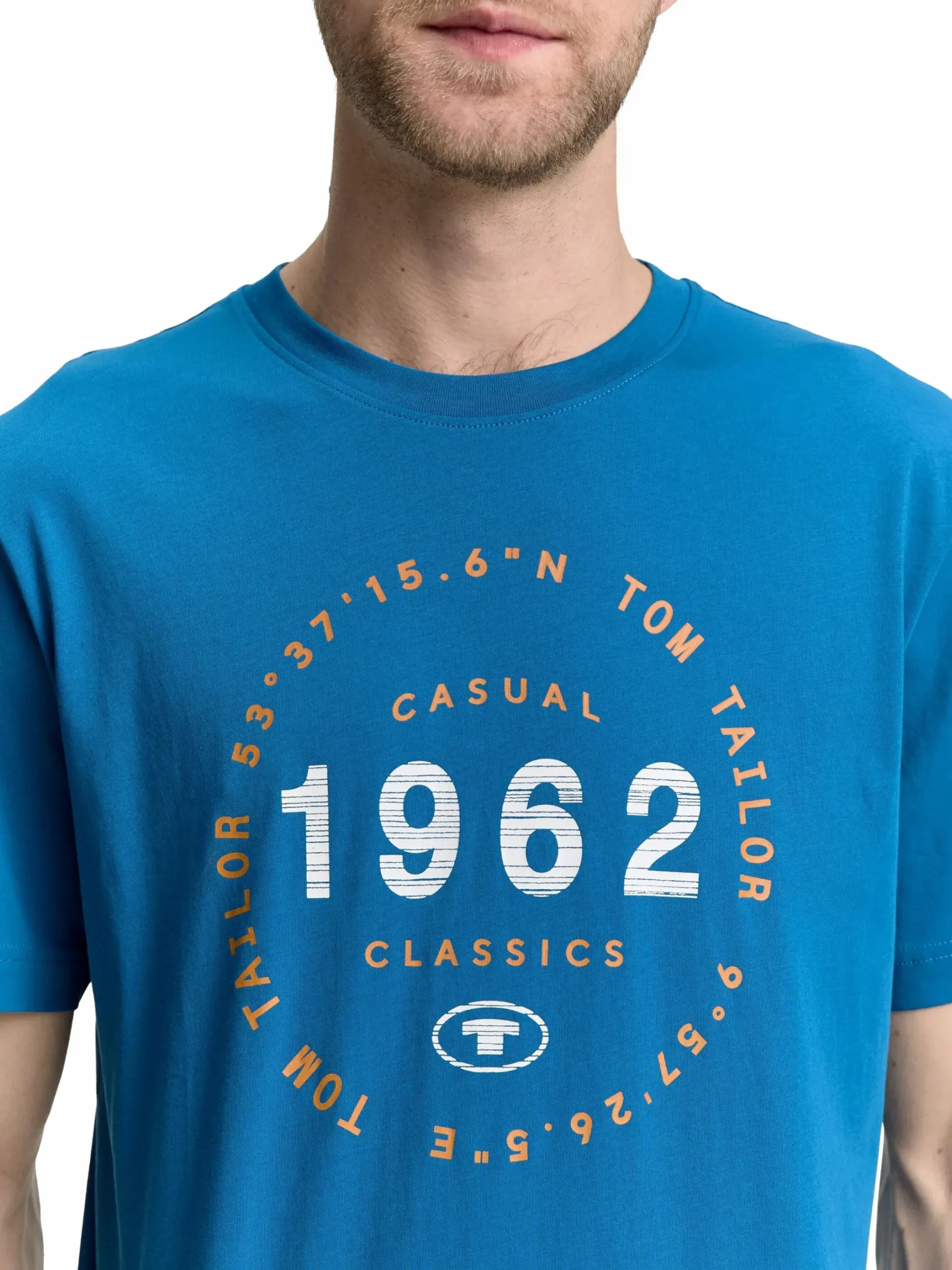 Herren Tom Tailor Herren T-Shirt mit Frontprint