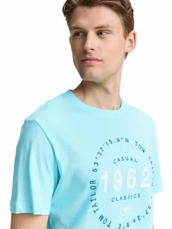 Herren Tom Tailor Herren T-Shirt mit Frontprint