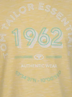 Herren Tom Tailor Herren T-Shirt mit Frontprint