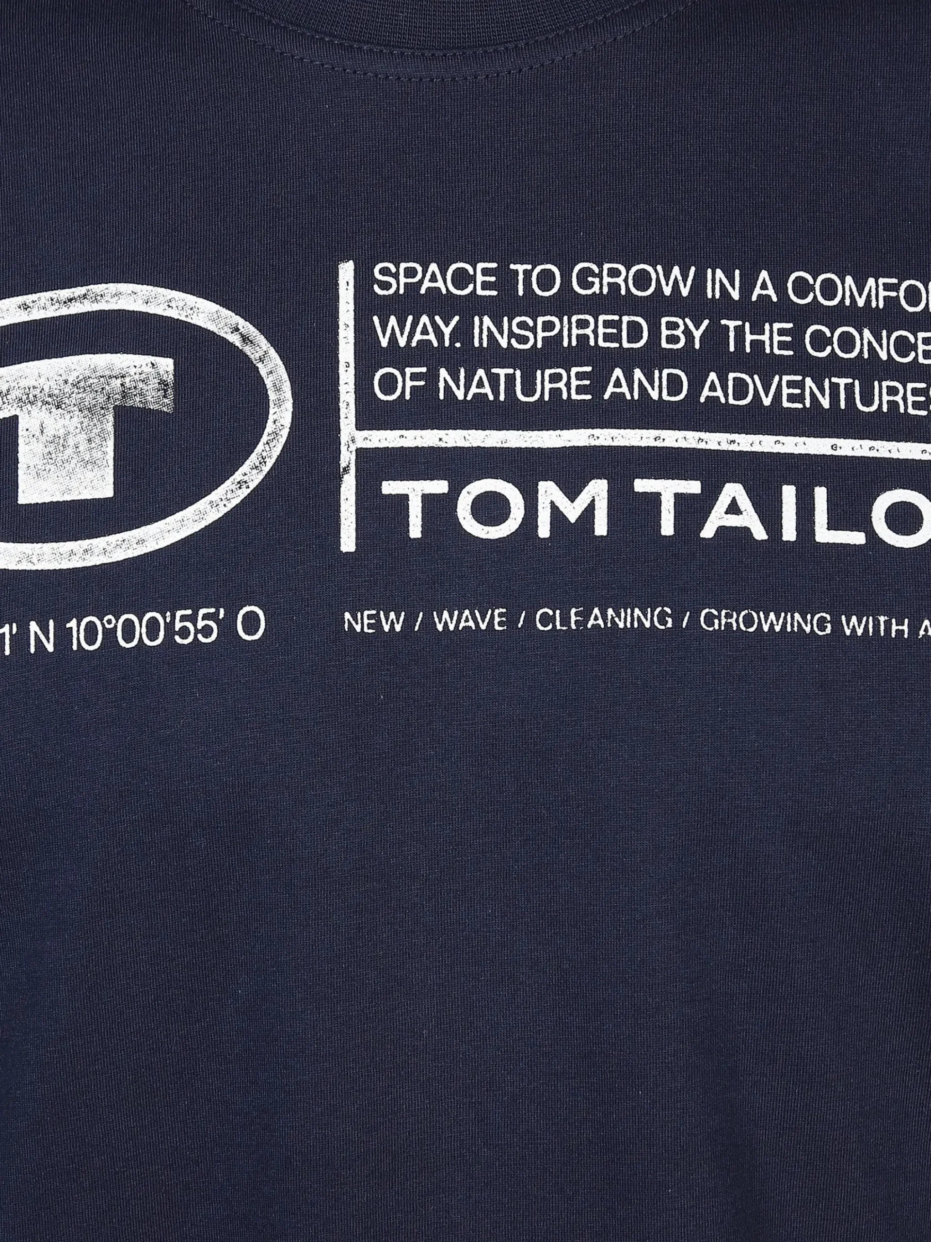 Herren Tom Tailor Herren T-Shirt mit Frontprint